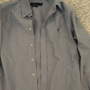 Ralph Lauren Blue Button Up Shirt
